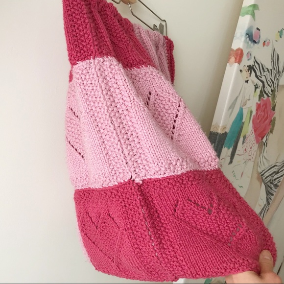 Redesigned heart granny square knit short skirt - Picture 15 of 15